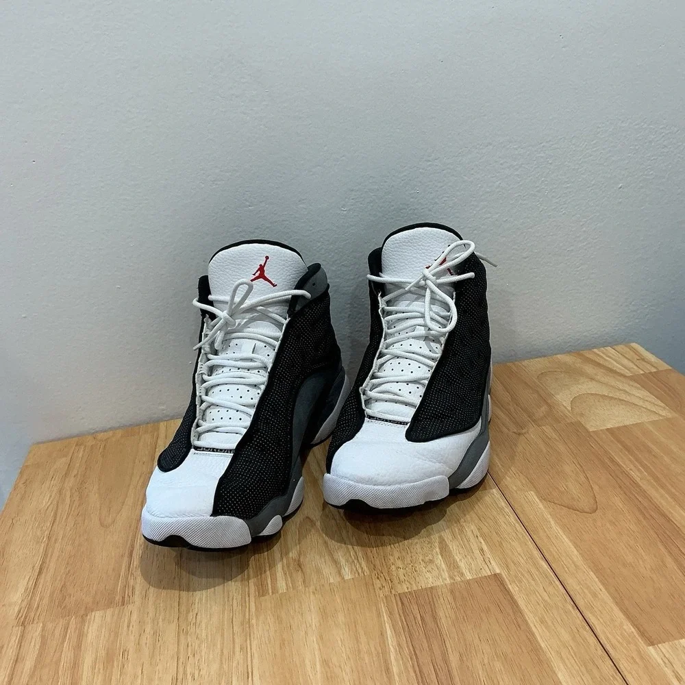 Air Jordan 13 Retro Black‎ University Red Men's Size 11 Used Original Box
